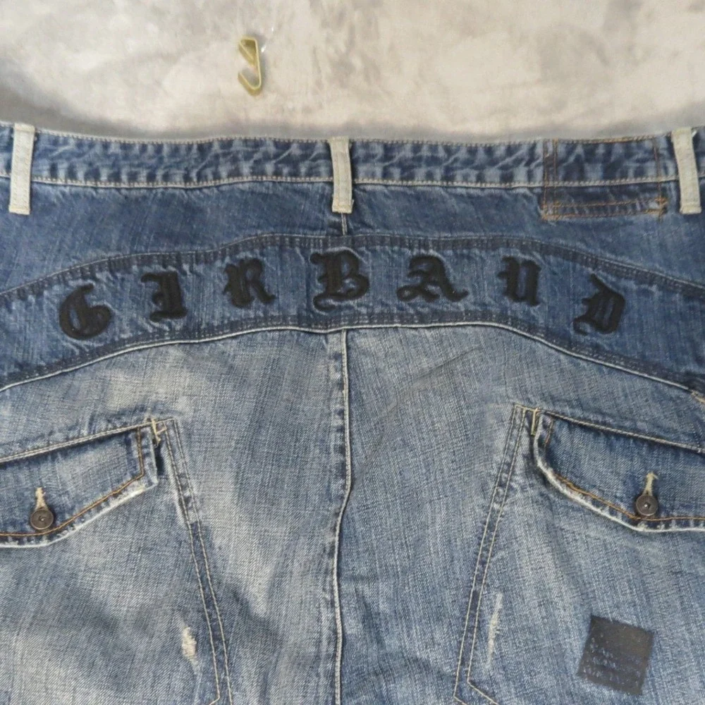 Vintage Marithe Francois Girbaud Jeans Mens  Blue Shuttle Tape Baggy Streetwear